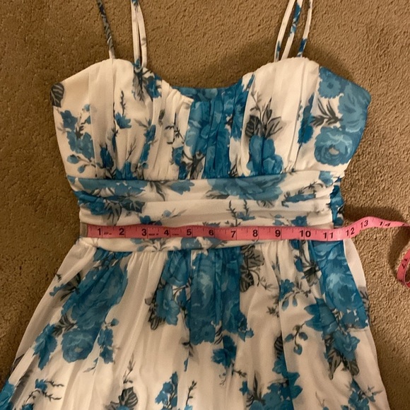 SPEECHLESS JUNIOR’S FLORAL BUBBLE HEM DRESS‎ SIZE M - Picture 8 of 15